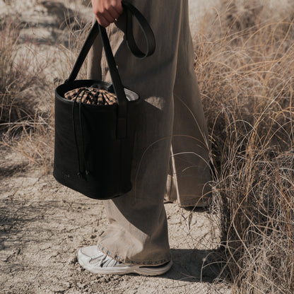 Bucket Bag - Nappa Black - ann kurz