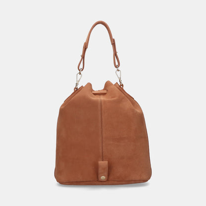 Convertible Saku Bucket Bag - Dark Nude - ann kurz