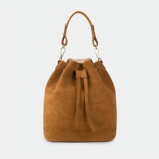 Convertible Saku Bucket Bag - Suede Corda - ann kurz