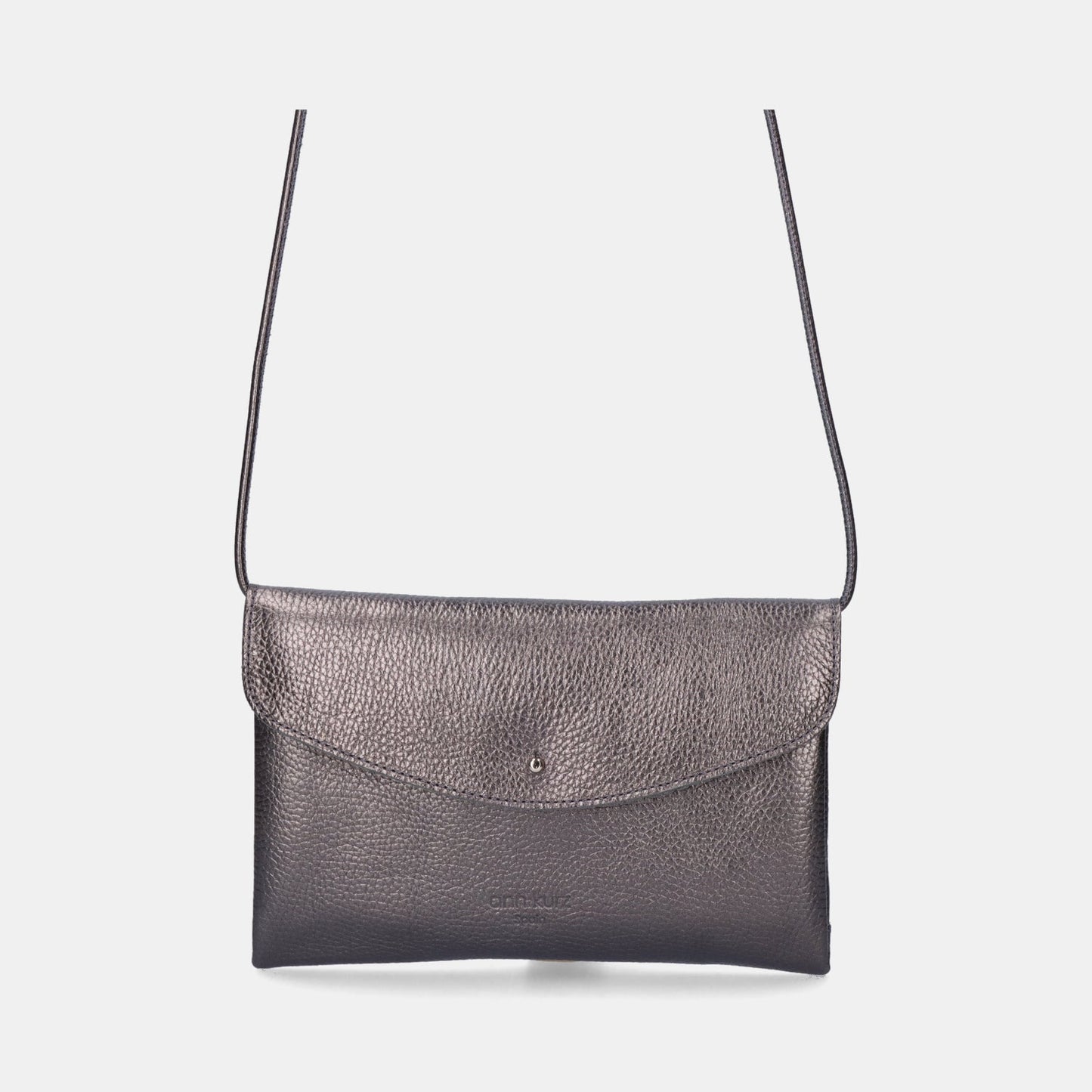 Cute Clutch - Metallic Anthrazit - ann kurz