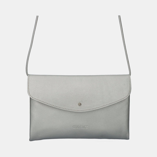 Cute Clutch - Metallic Silver - ann kurz