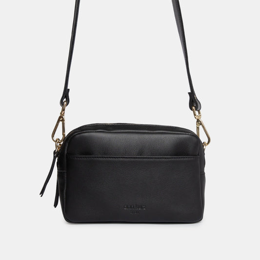 Double - zip Camera Bag - Nappa Black - ann kurz