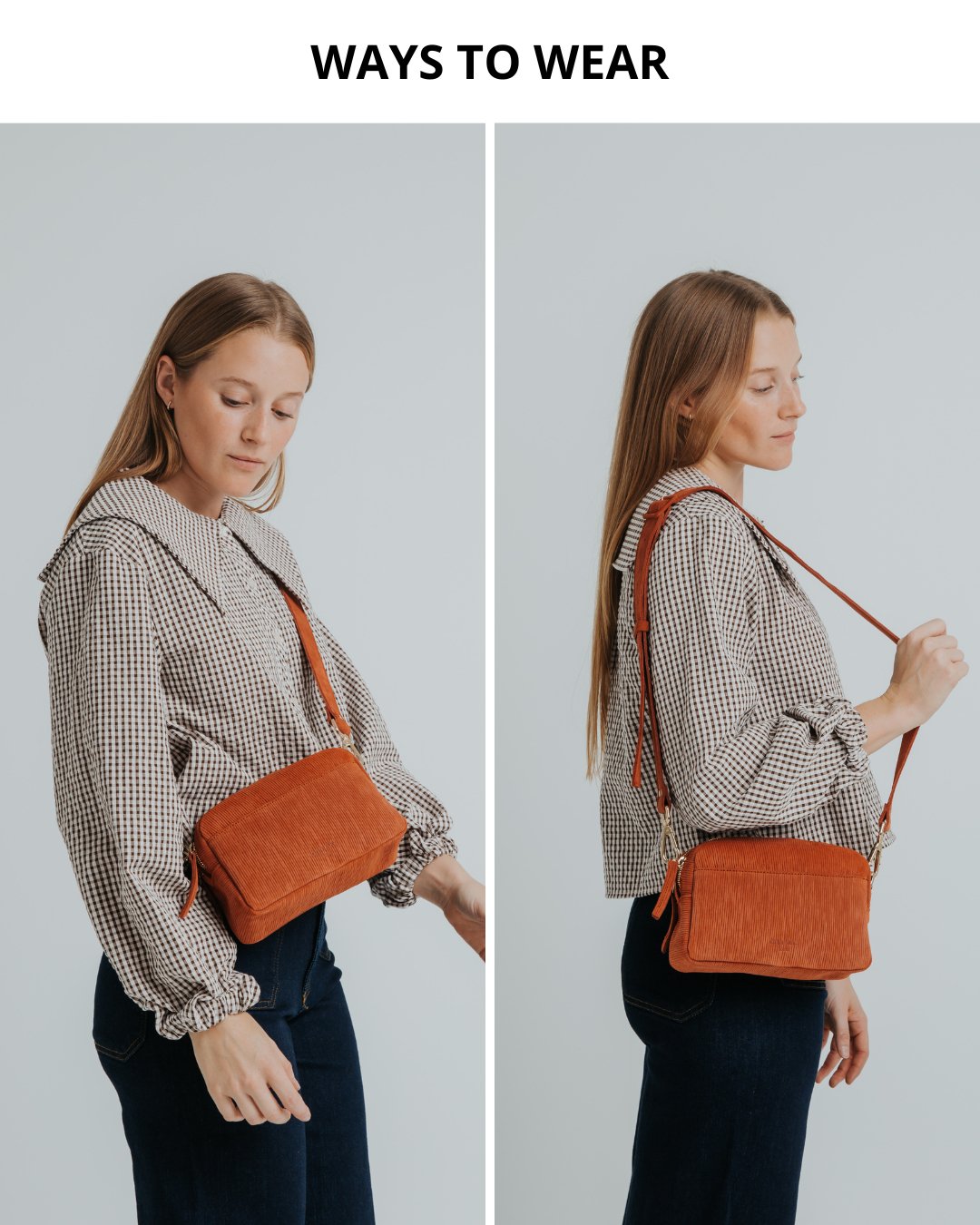 Double - zip Camera Bag - Nubuck Moss - ann kurz