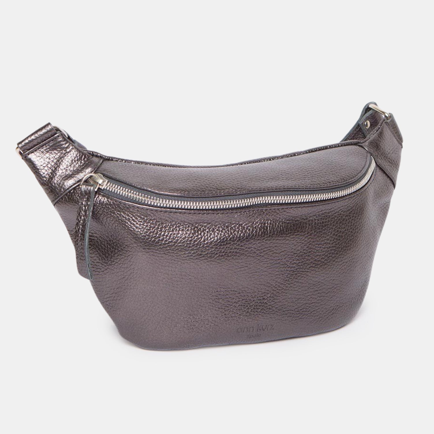 Fanny Pack - Metallic Anthracite - ann kurz