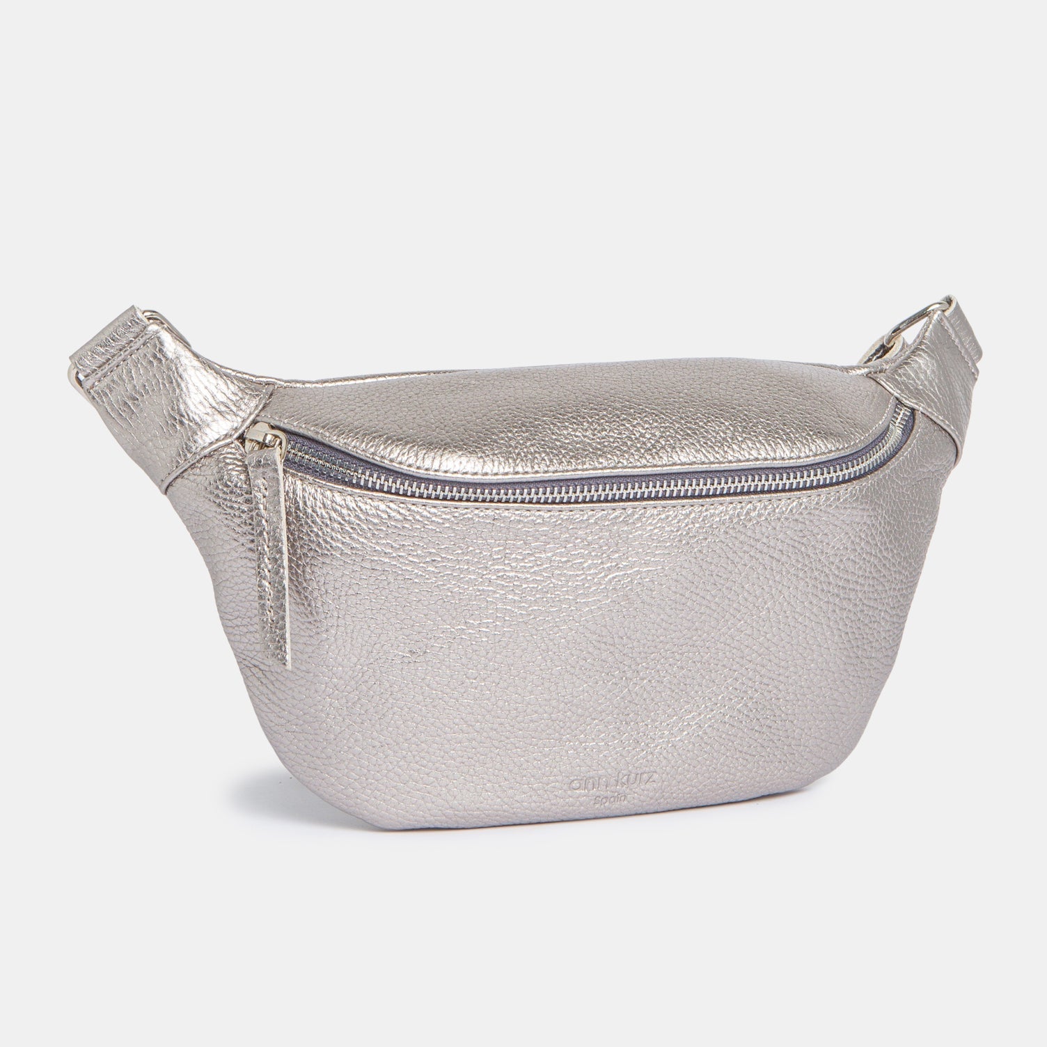 Fanny Pack - Metallic Piombo - ann kurz