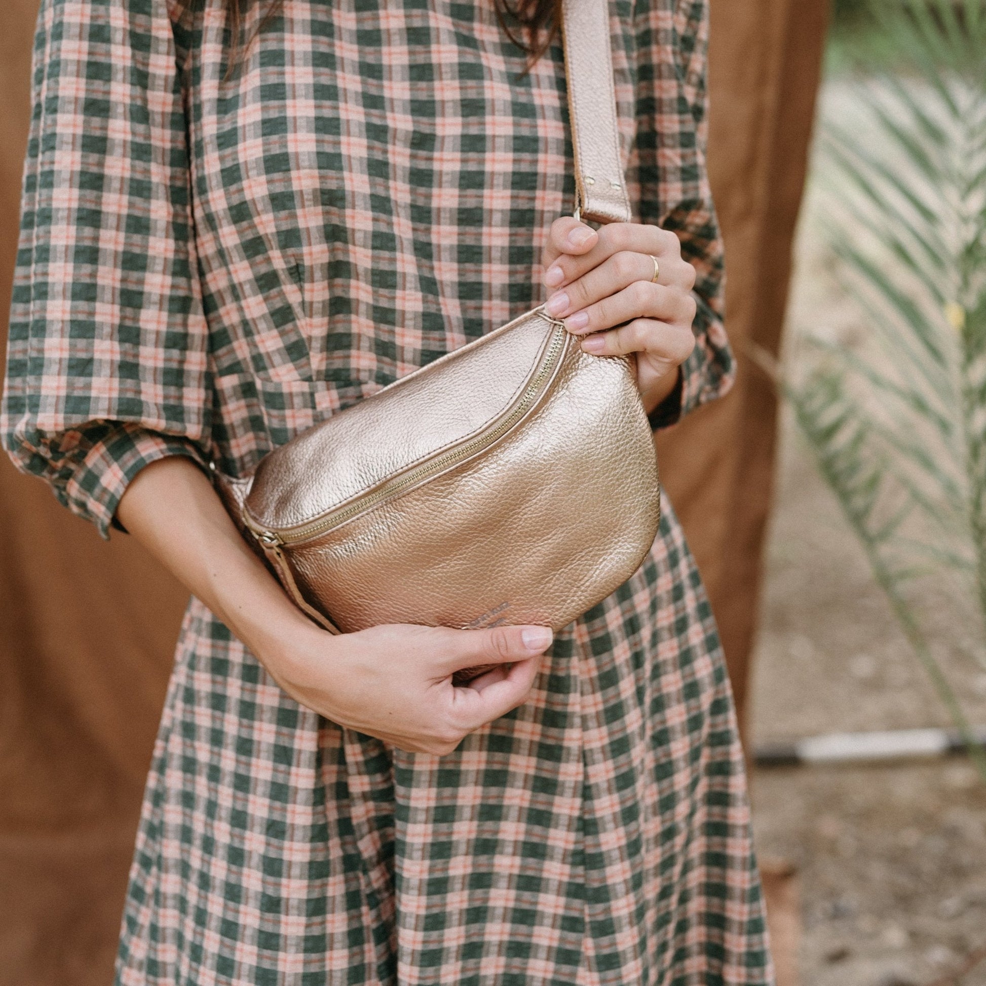 Fanny Pack - Metallic Rame - ann kurz