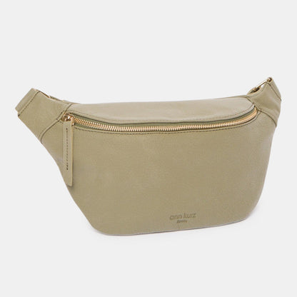 Fanny Pack - Nubuk Moss - ann kurz