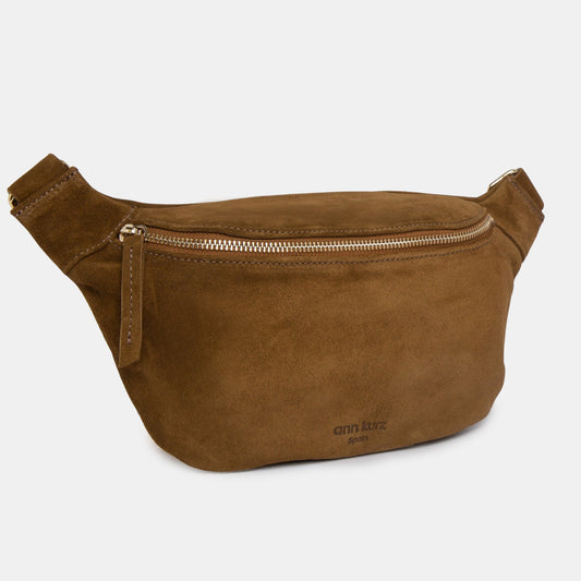 Fanny Pack - Suede Brown - ann kurz