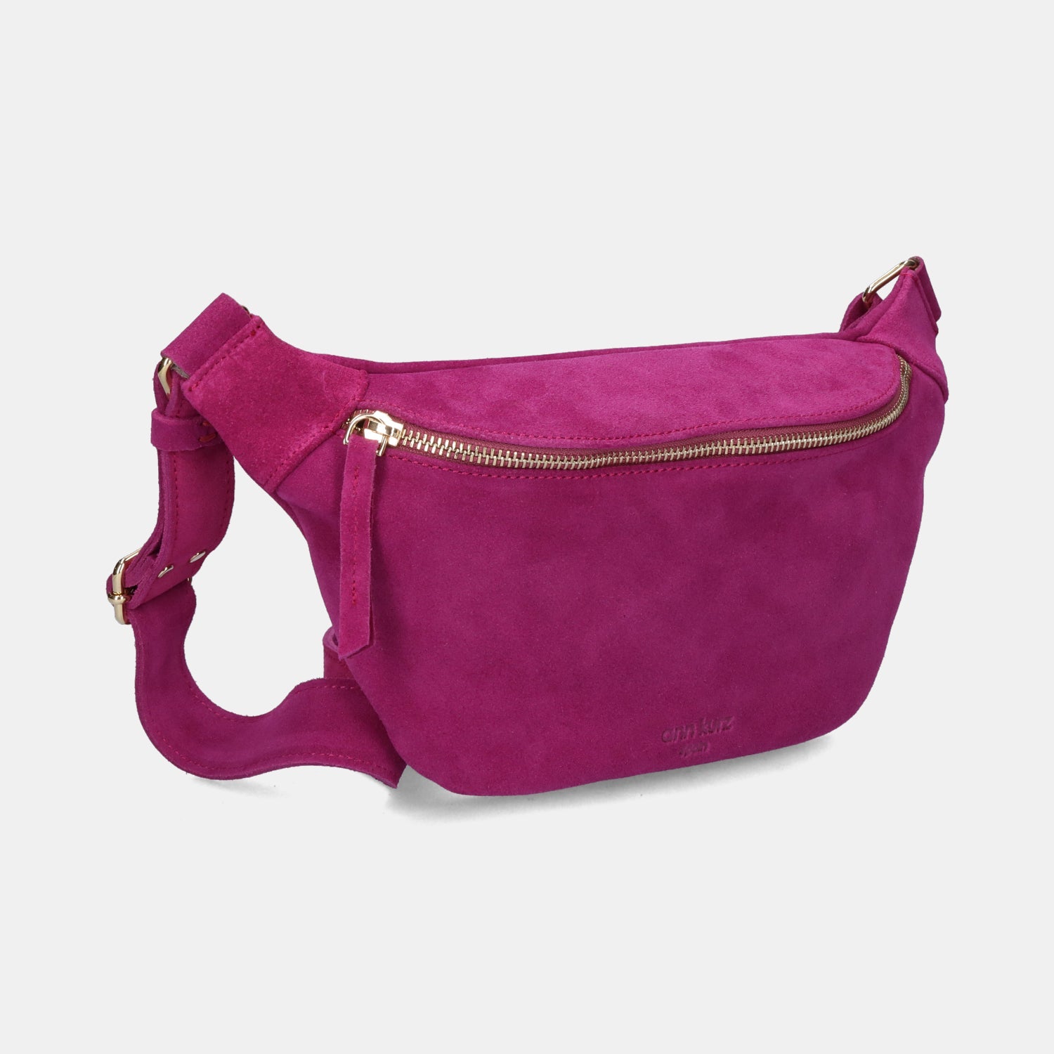 Fanny Pack - Suede Fucsia - ann kurz