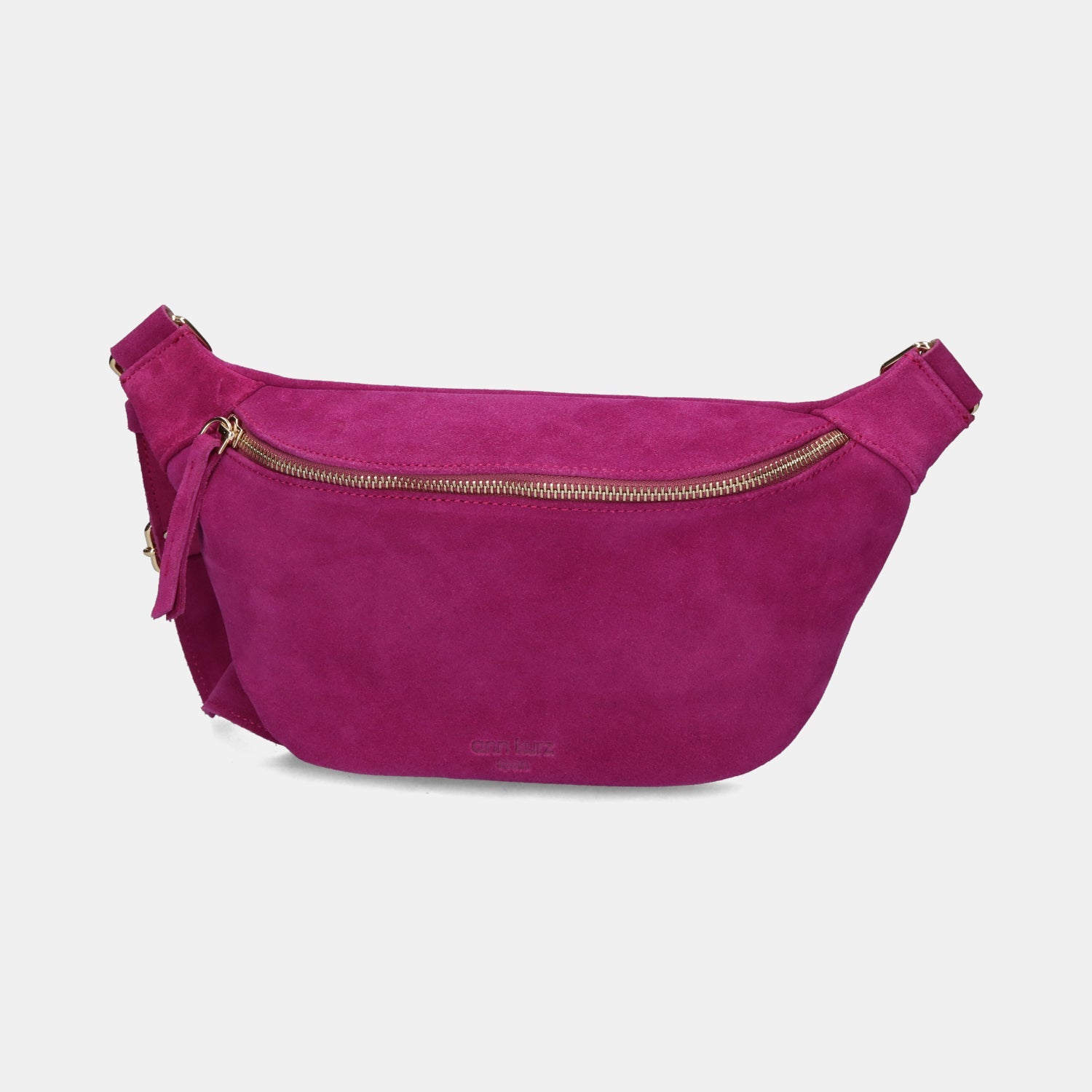 Fanny Pack - Suede Fucsia - ann kurz