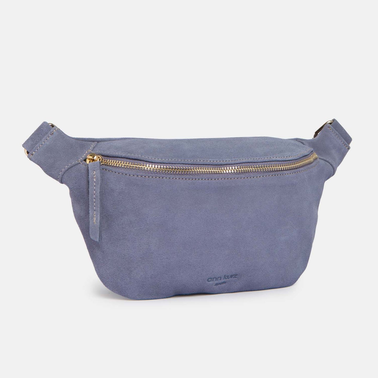 Fanny Pack - Suede Lavender Blue - ann kurz