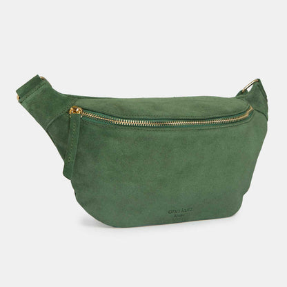 Fanny Pack - Suede Muschio - ann kurz