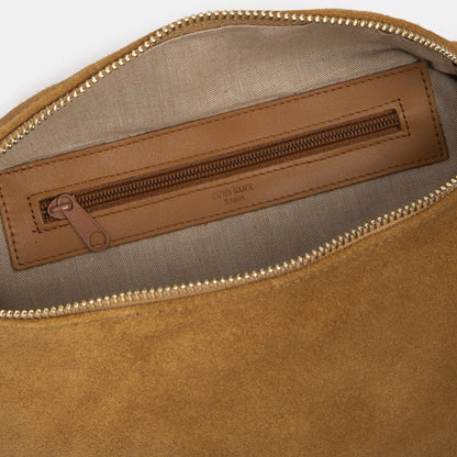 Fanny Pack - Suede Muschio - ann kurz