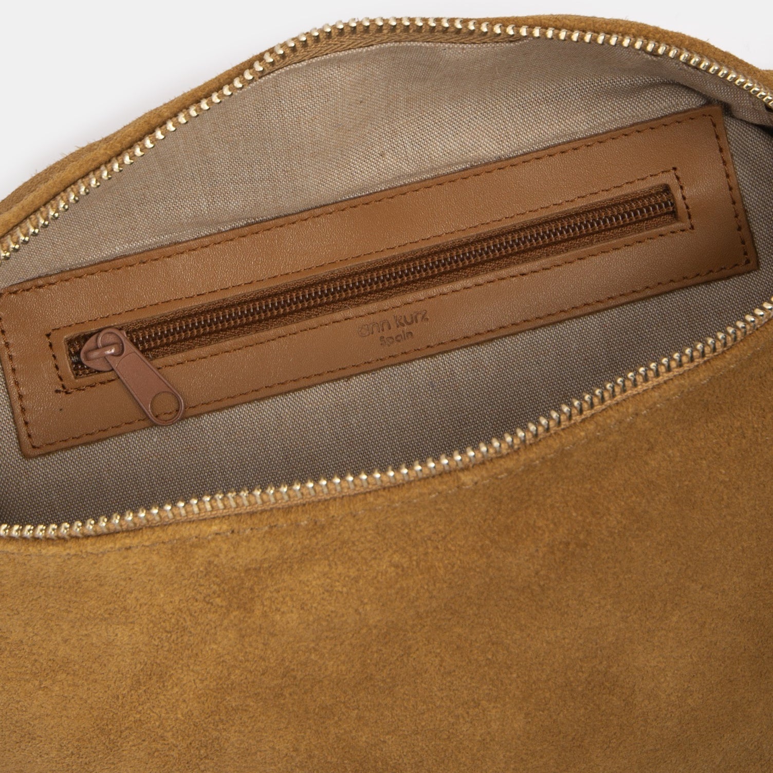 Fanny Pack - Suede Olive - ann kurz