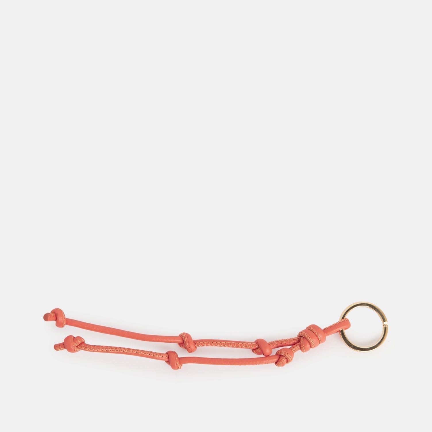 Keychain with Knots - Grain Salmon - ann kurz