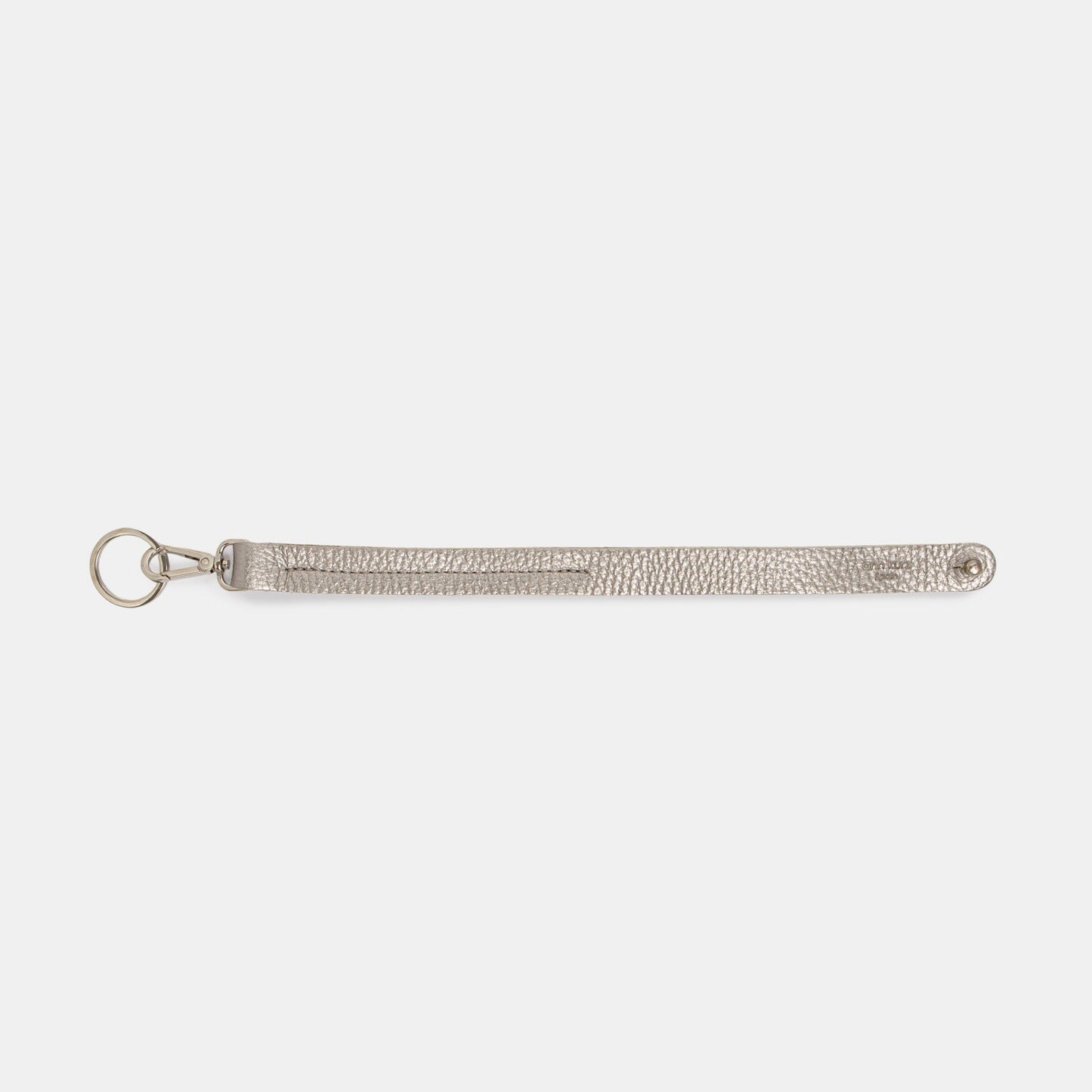 Long Keychain - Metallic Piombo - ann kurz