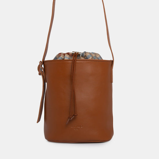 Medium Bucket Bag - Nappa Cuero - ann kurz