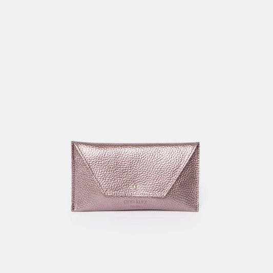 Mini Envelope Shape Pouch - Metallic Sweet Iron - ann kurz