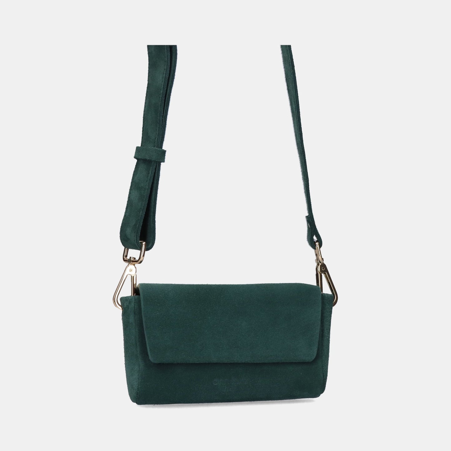 Mini Pack Shape Bag - Suede Sea Weed - ann kurz