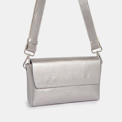 Pack Large Shape Camera Bag - Metallic Piombo - ann kurz