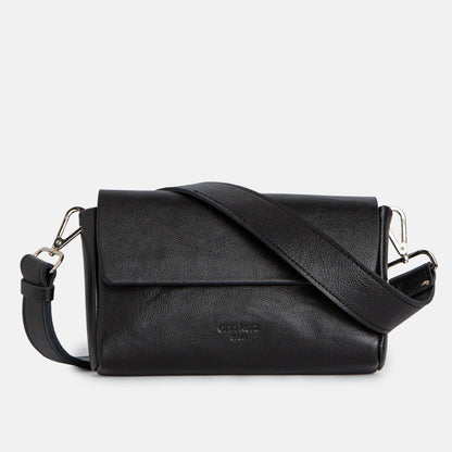 Pack Large Shape Shoulder Bag - Nappa Black - ann kurz