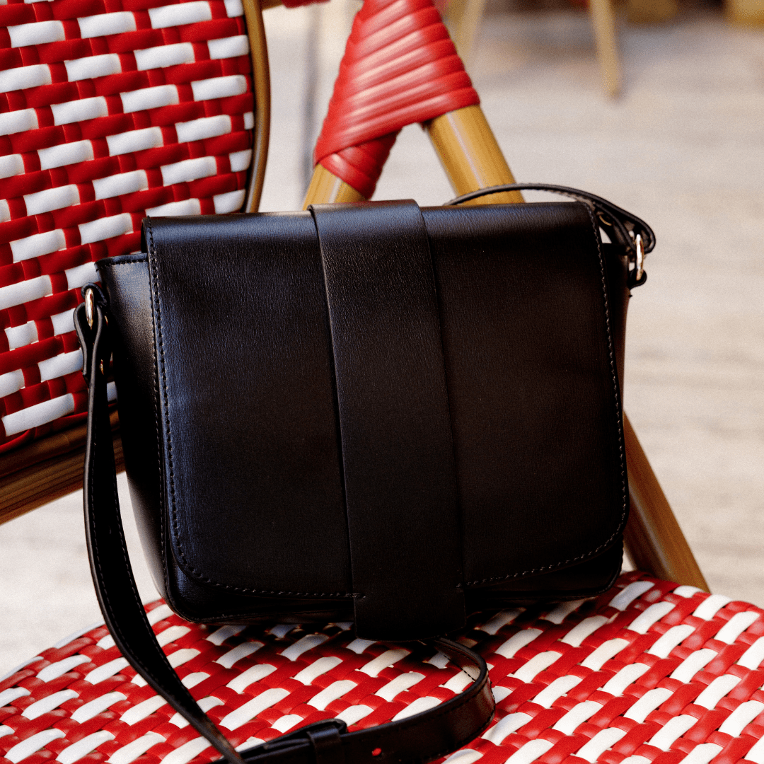 Shatel Crossbodybag - Nappa Black - ann kurz