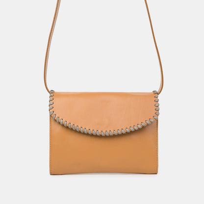 Square Shape Shoulder Bag / Fanny Pack - Savant Mandorla - ann kurz