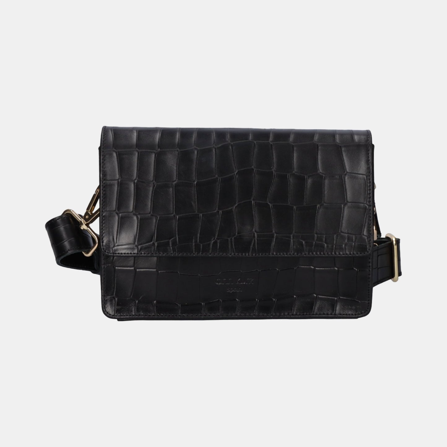 The Perfect Square Crossbody Bag - Coco Black - ann kurz