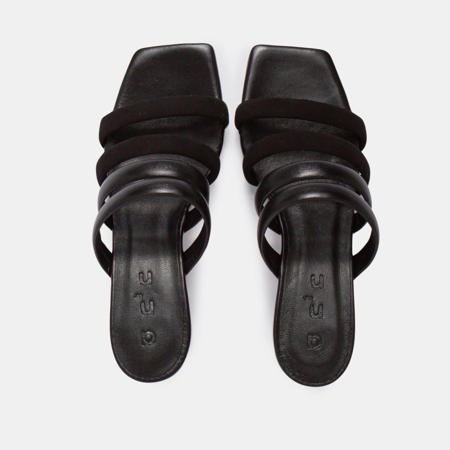 Thin Straps-ann Shoe | New -Mix Black- ann kurz