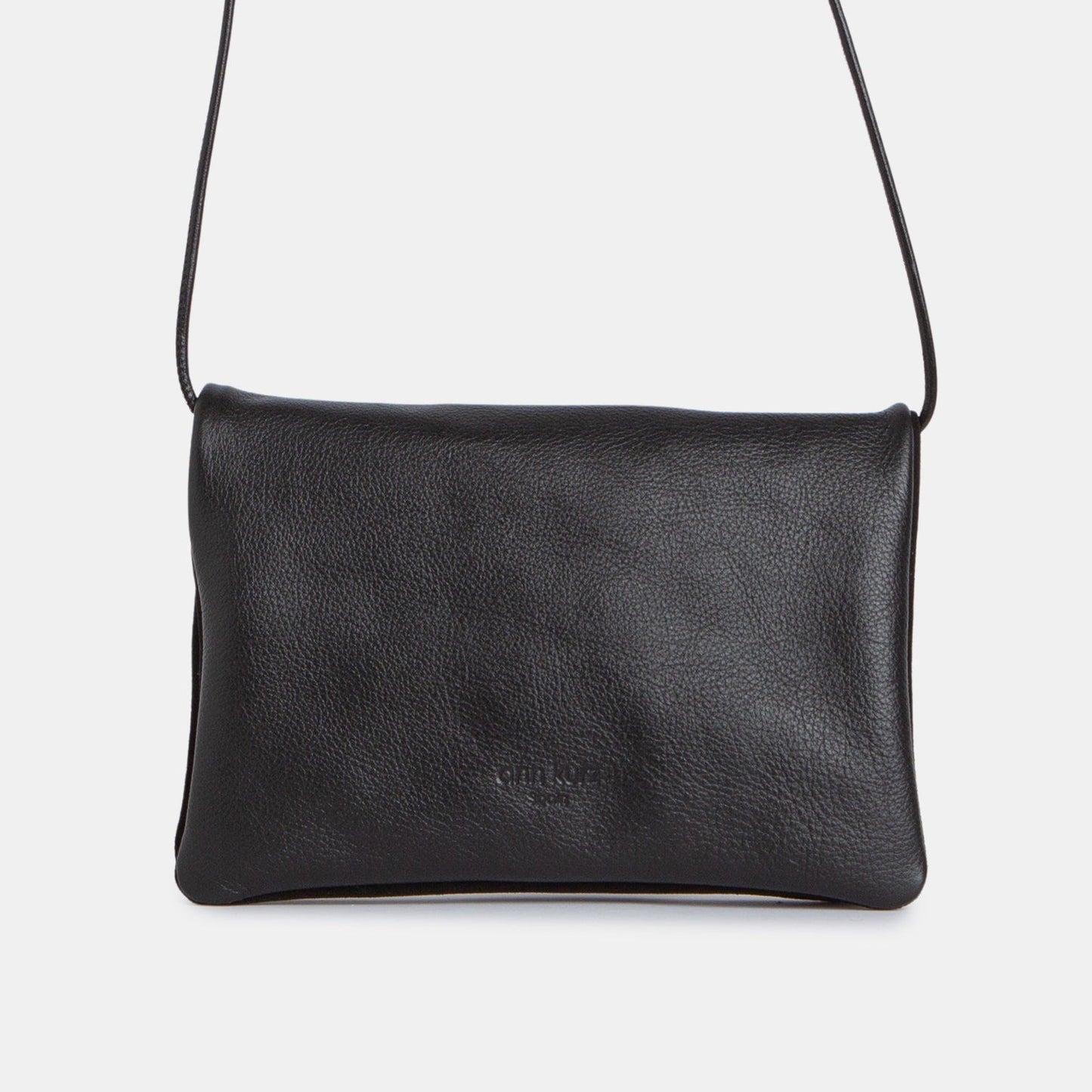 Doblo Shoulder Bag | New -Nappa Black + Suede Black- ann kurz