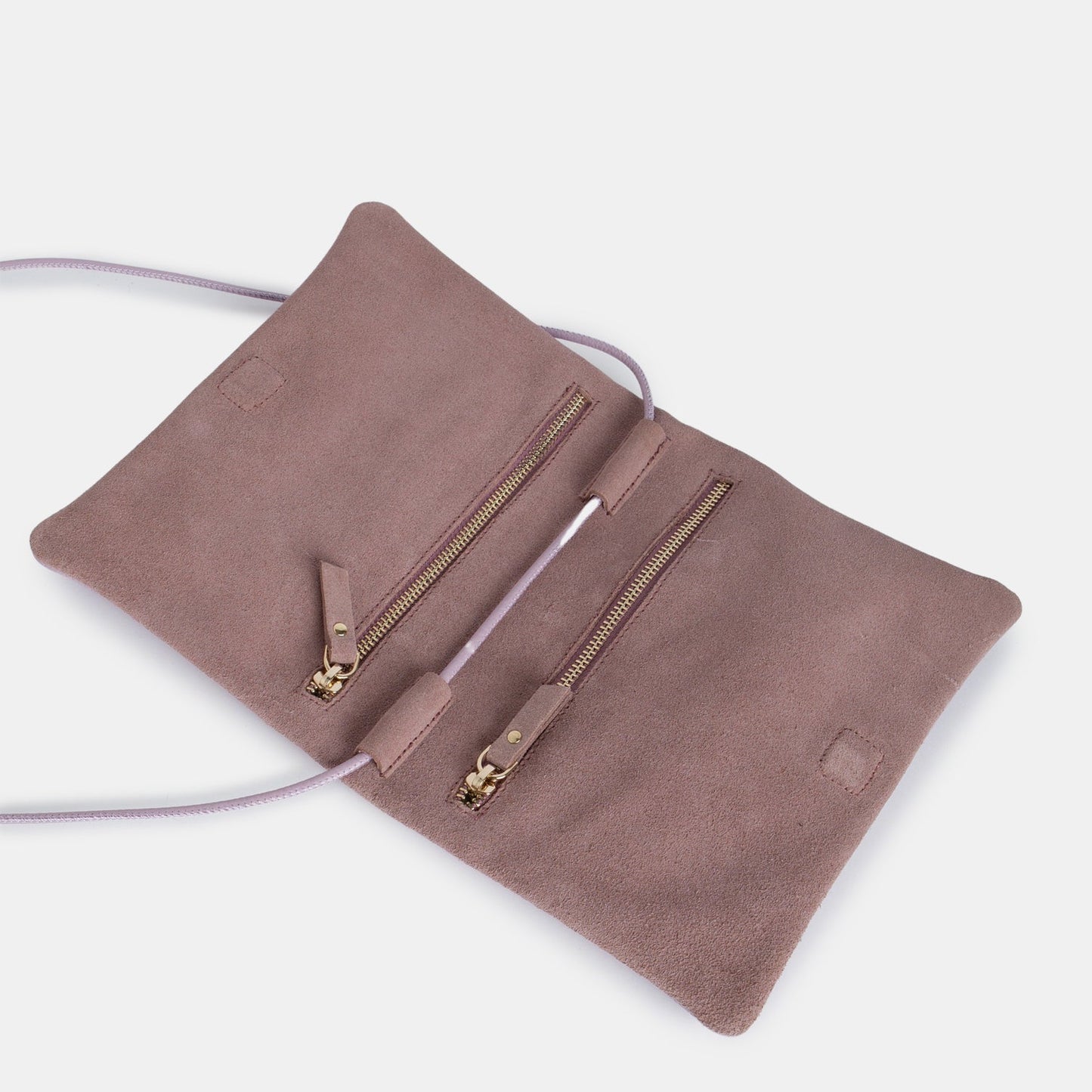 Doblo Shoulder Bag | New -Grain Lilac + Suede Antico- ann kurz